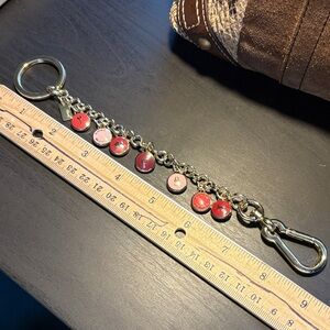Vintage Coach keychain and/or bag jewelry